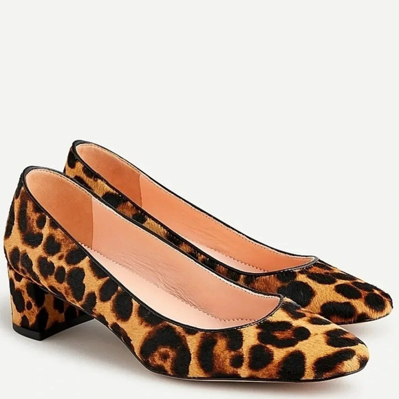 J. Crew Heels in Calf Hair - Picture 1 of 7